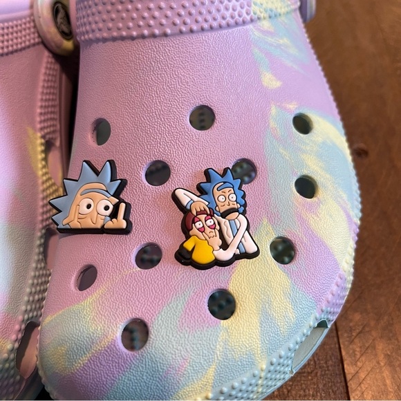 5‎ Piece Rick and Morty Croc Charms - Picture 4 of 4